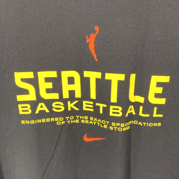 Nike WNBA Seattle Storm Basketball Tee Shirt Men’s XL NWT - Picture 2 of 10